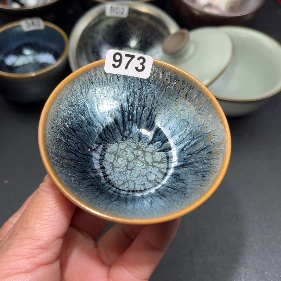 茶盏973 建盏单盏放大漏……