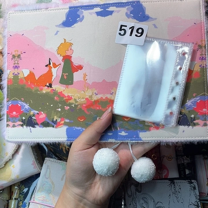 刺绣a6活页带方格纸➕3寸卡册内页。   519