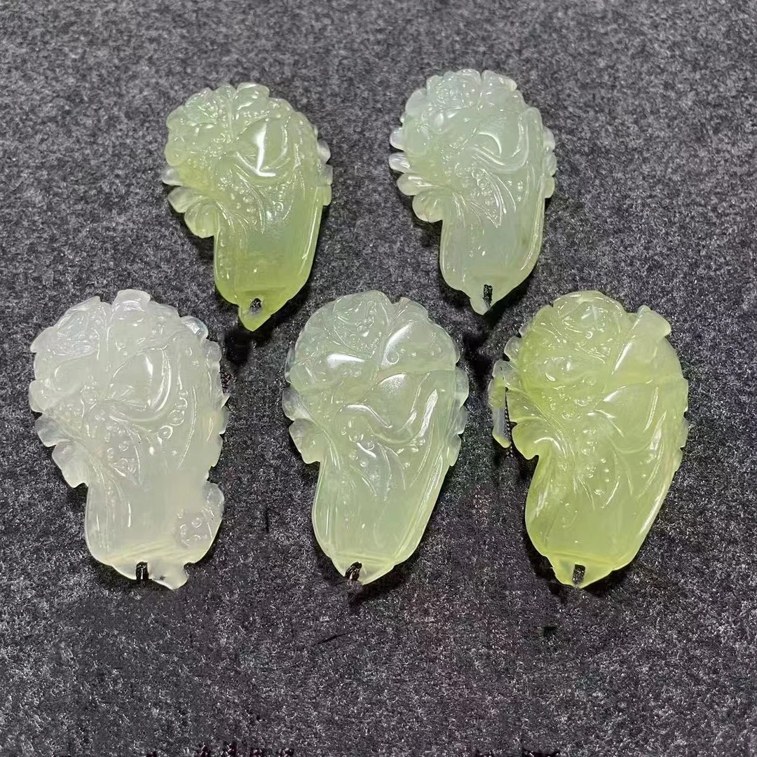 【鲍总福利】纯天然玉石未镶嵌多样性发其一白菜  211