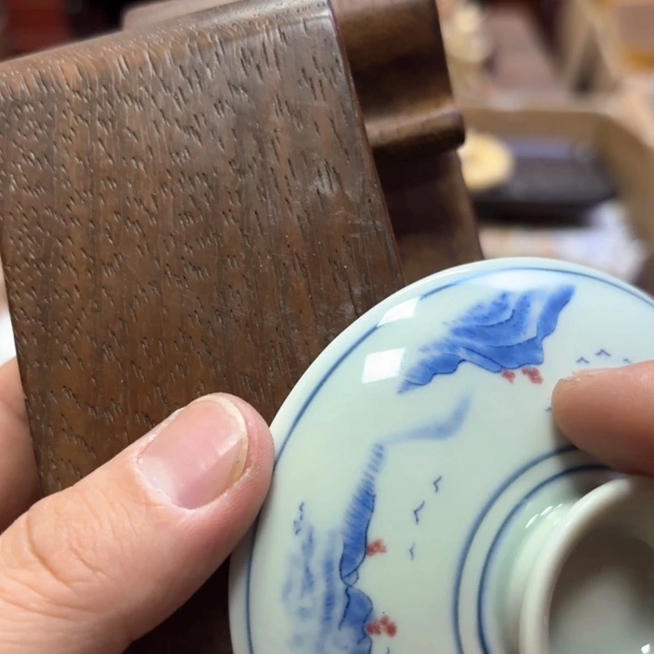 瓷片金****宝精致雕刻工艺