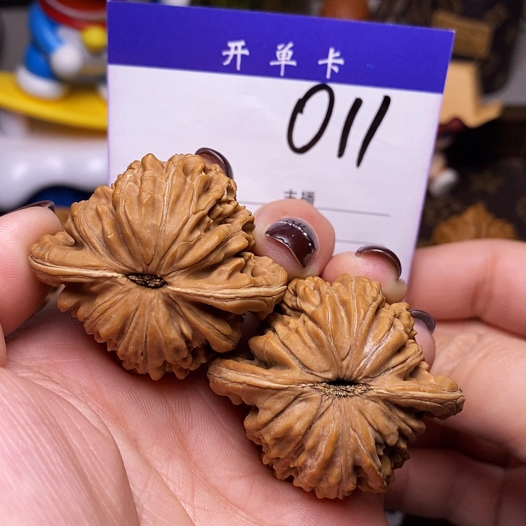 桃核吊坠文玩核桃四座楼42全品n