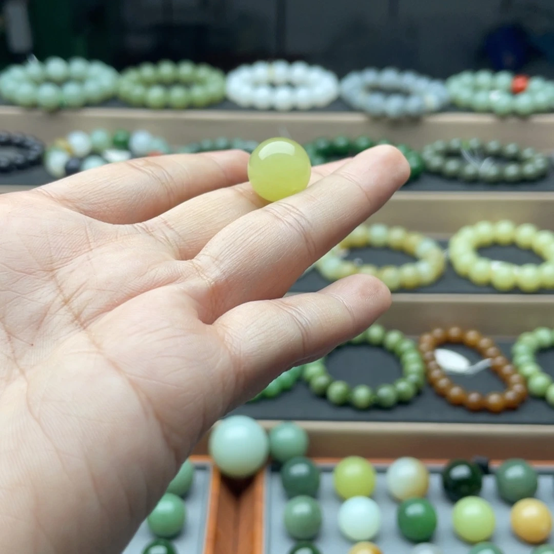 和田玉未镶嵌手链14