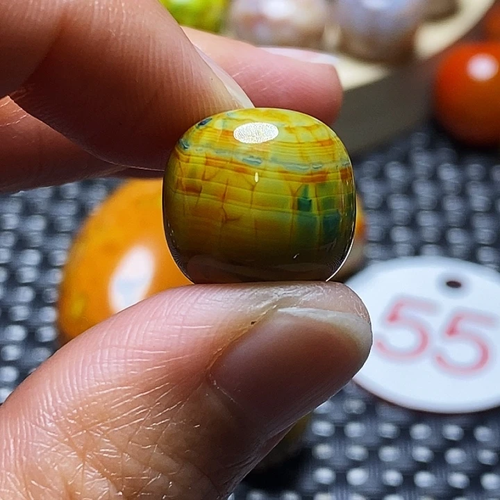 来***呀玛瑙/玉髓未镶嵌颈饰