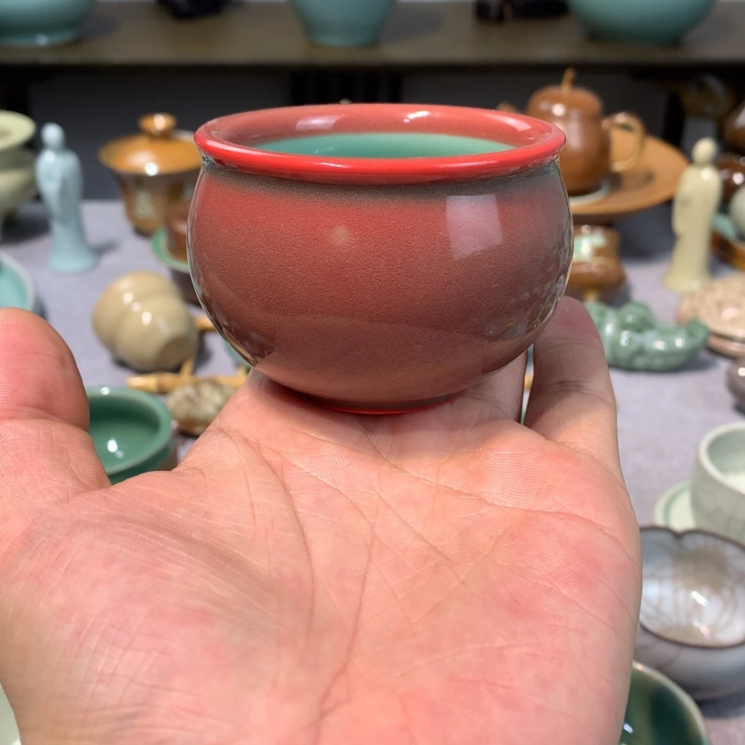 龙泉青瓷红土微瑕