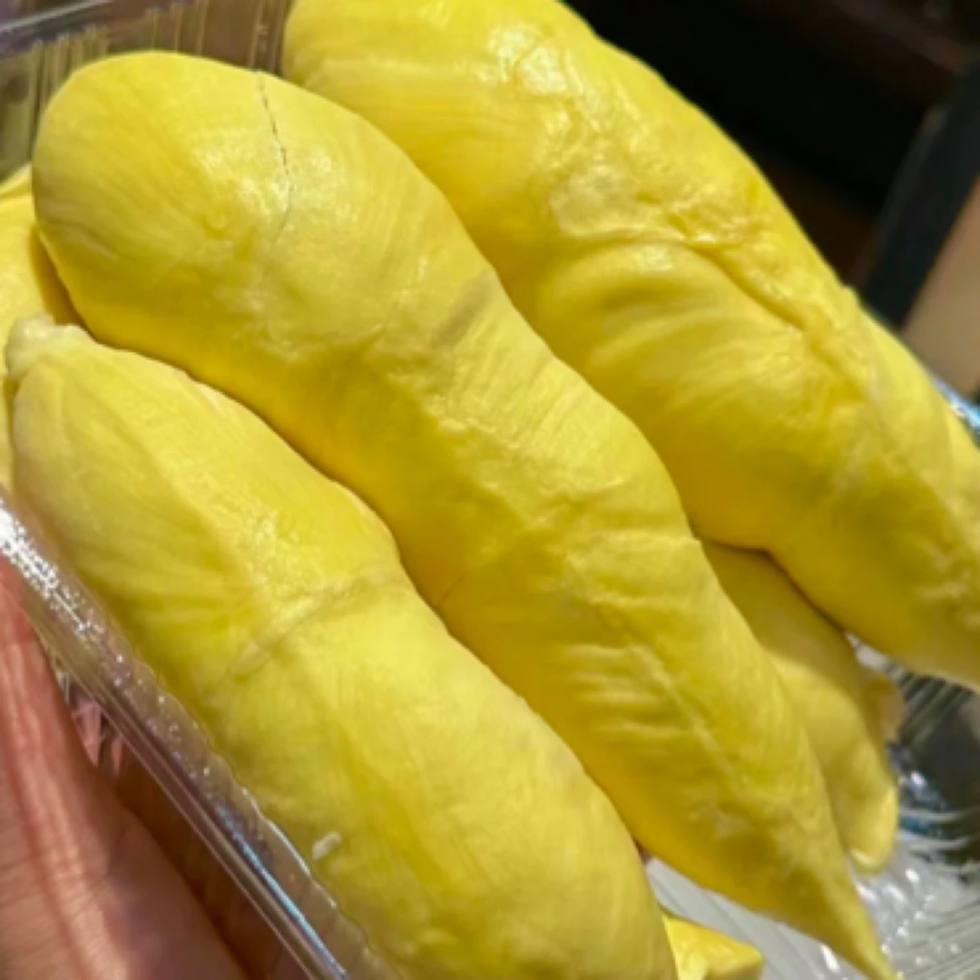 越南金枕现剥新鲜现开榴莲果肉满满一大盒600克到800克（核小）小时达同城配送到家金枕越南