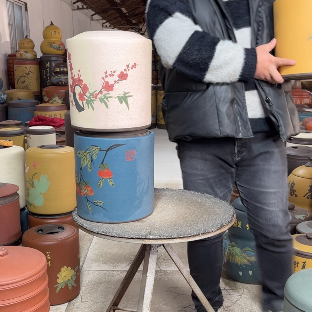 紫砂茶叶罐茶叶罐