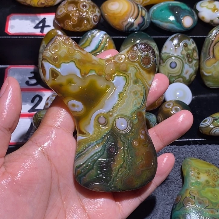 未镶嵌玛瑙/玉髓珠宝奇石✨*浅