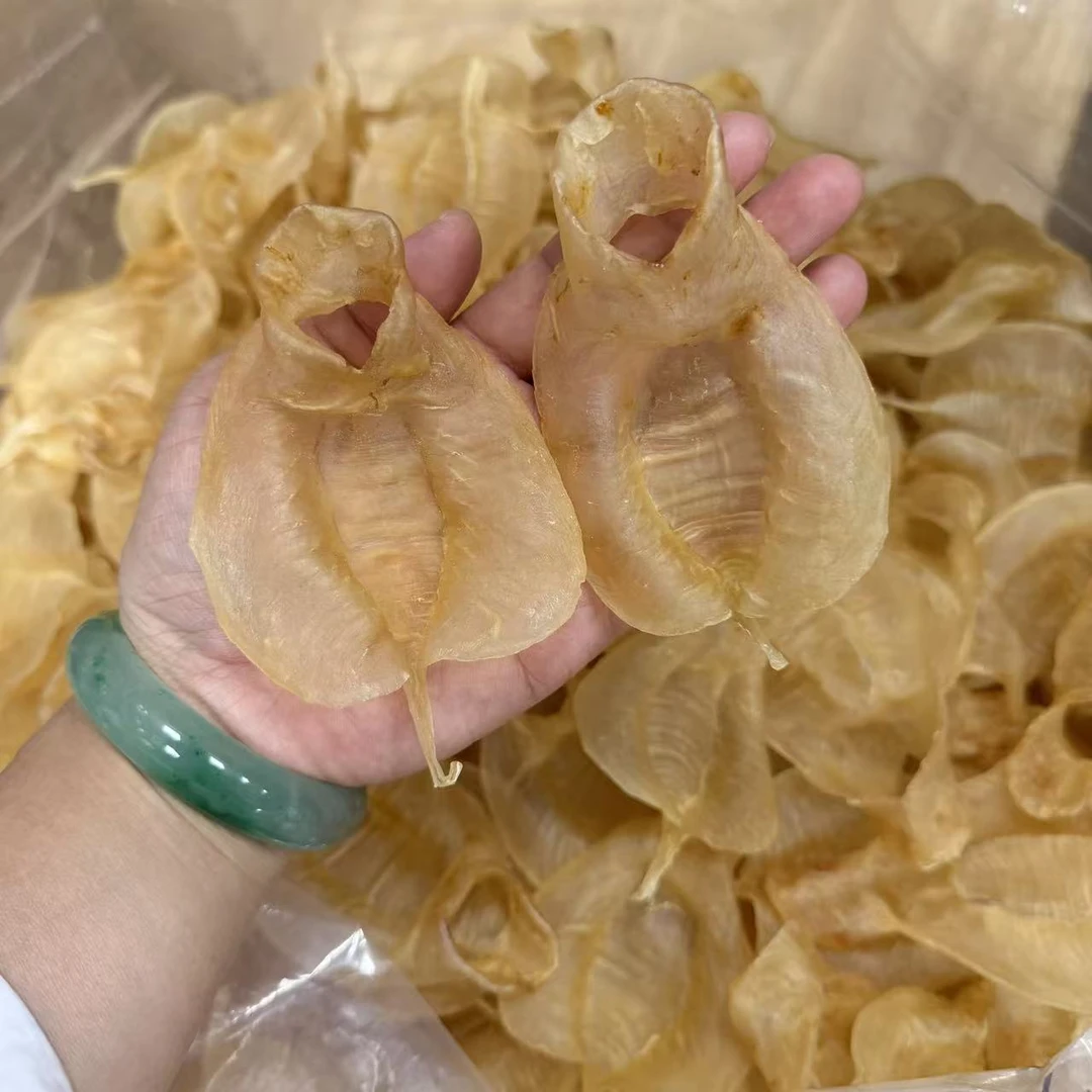 和泰隆 鱼胶 45头深海白花胶(全公) 适合宝妈孕妈 1-500克