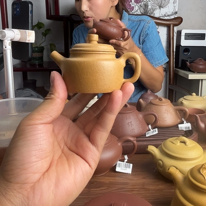 茶壶紫砂原矿黄金段德中紫砂壶