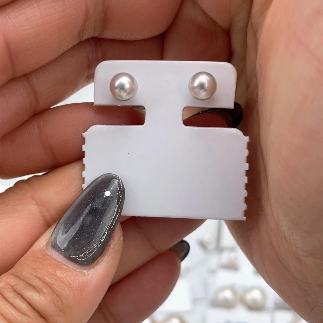 海水珍珠耳饰18K金镶嵌X*x