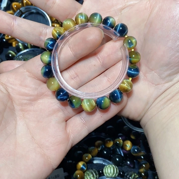 木变石（虎睛石）手串未镶嵌乔**蒂