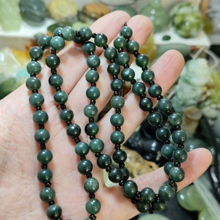 岫玉链子链子未镶嵌一**思