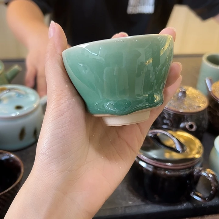 小米茶器龙泉青瓷