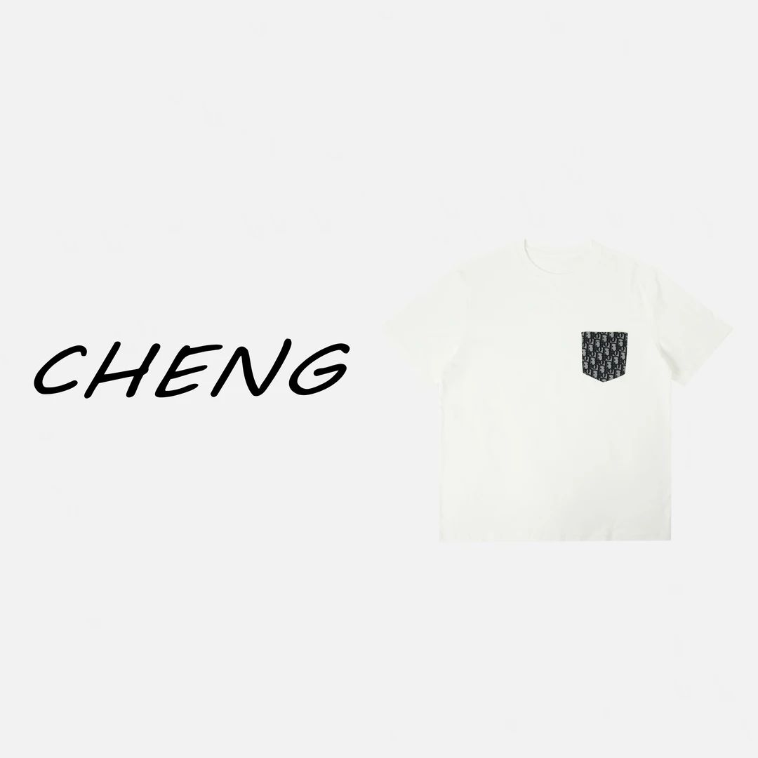CHENG【池墨荷鱼】2025夏季百搭休闲简约气质时尚短袖T恤