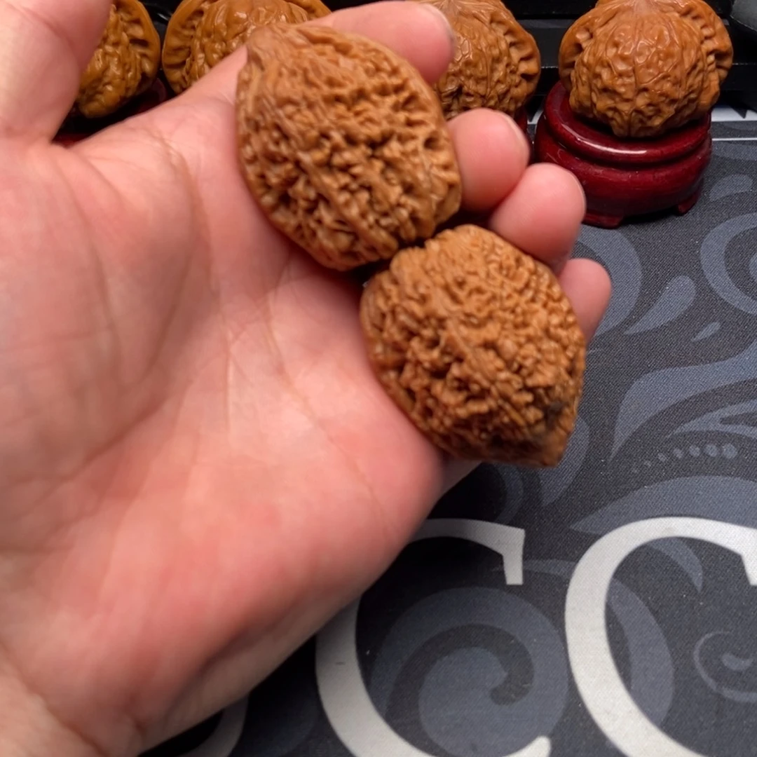 文玩核桃把件大蒜头(35尺寸)