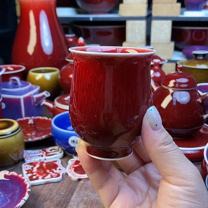 陶瓷景德镇名陶坊原矿郎红