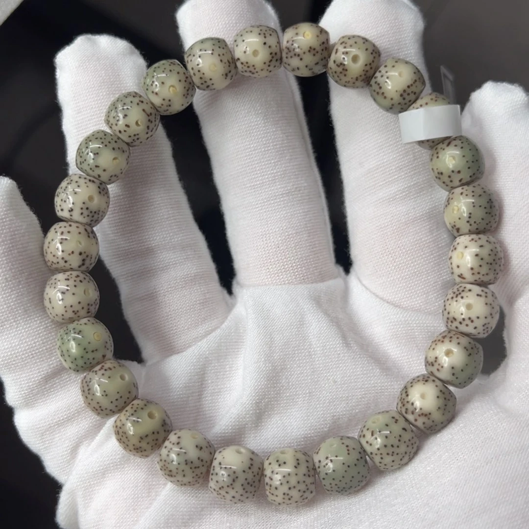 星月菩提吊坠9/8青花瓷鼓珠大眼睛