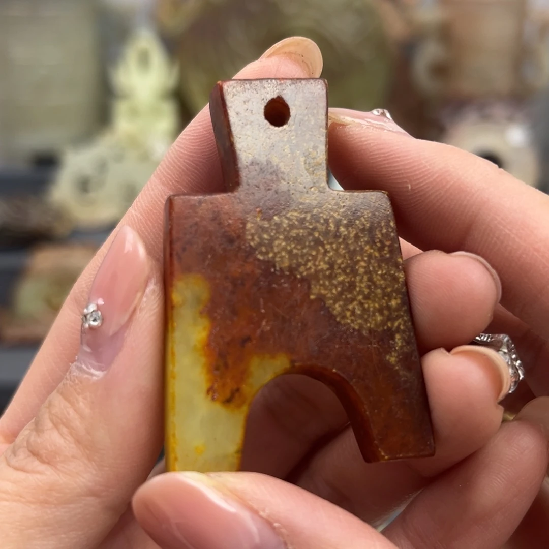 和田玉未镶嵌颈饰鉴古3藏珍鉴古藏珍