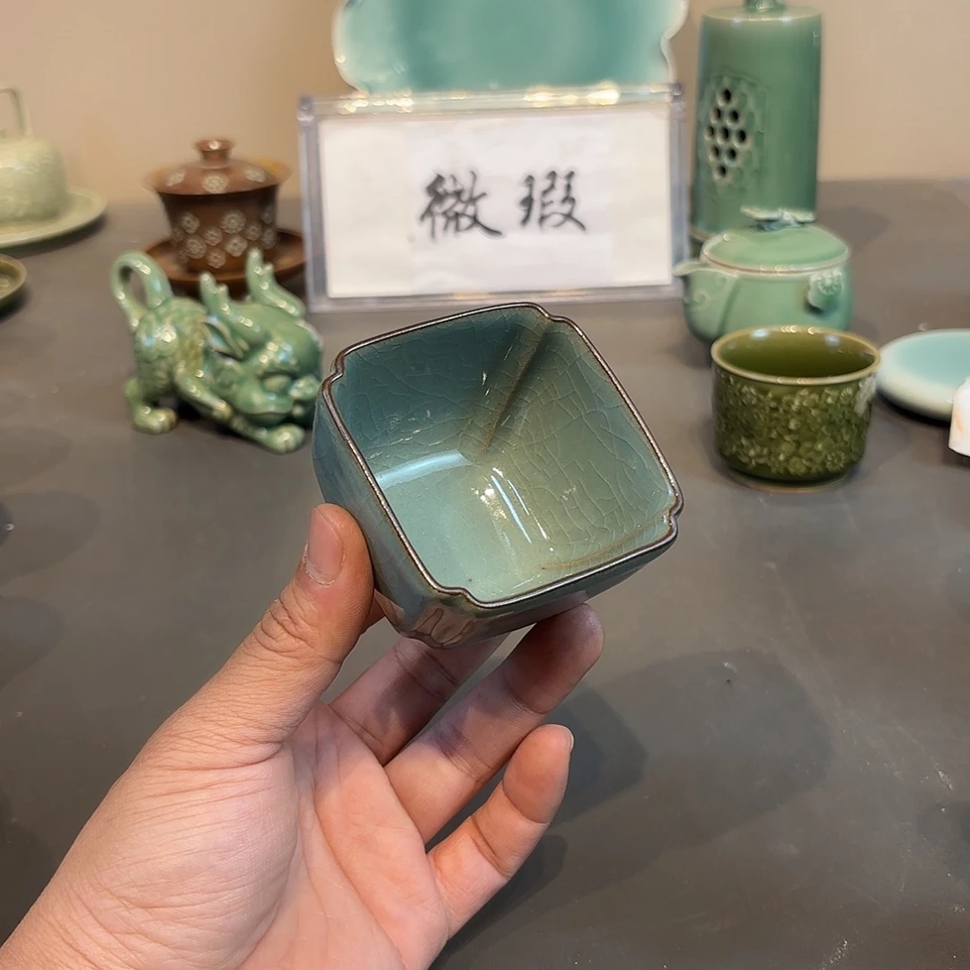 瓷片龙泉青瓷福利青瓷