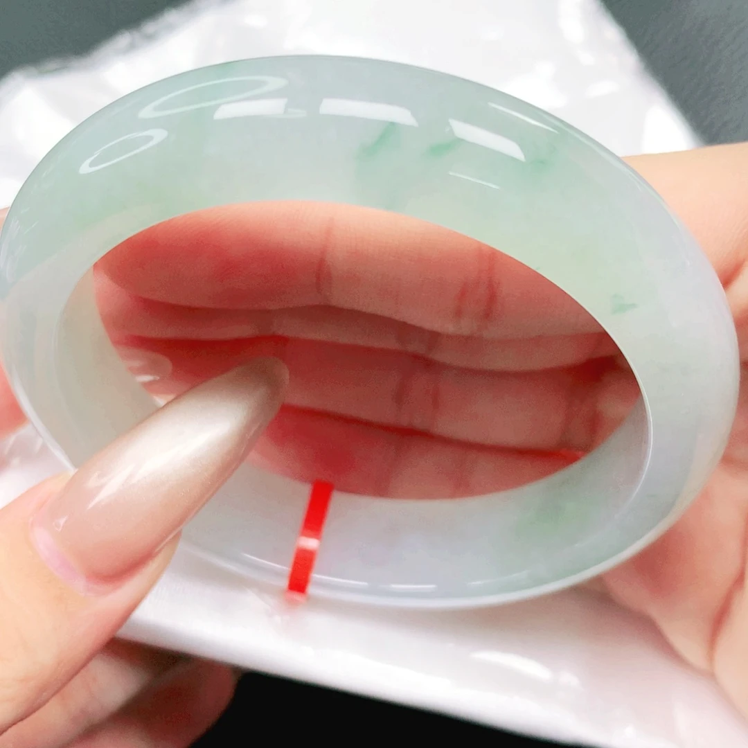 翡翠未镶嵌手镯57