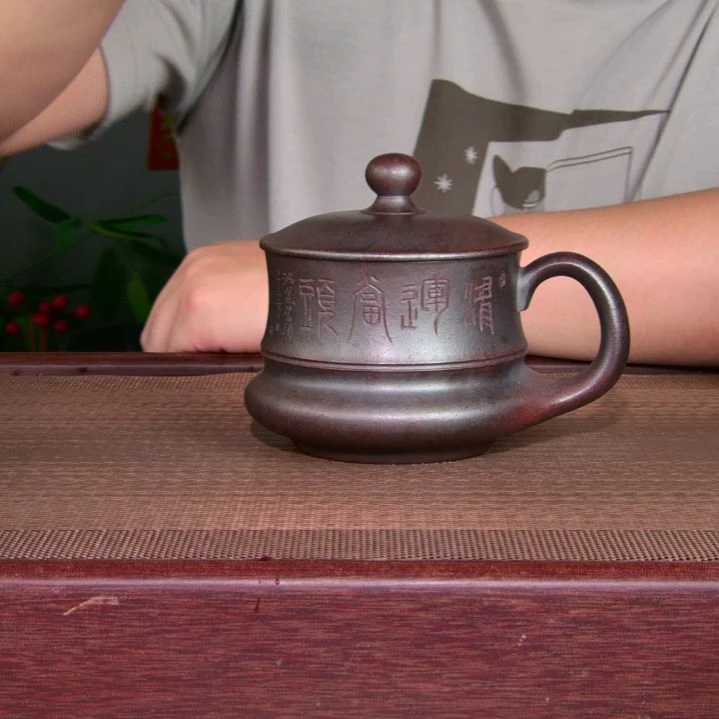 茶杯紫砂高货放漏