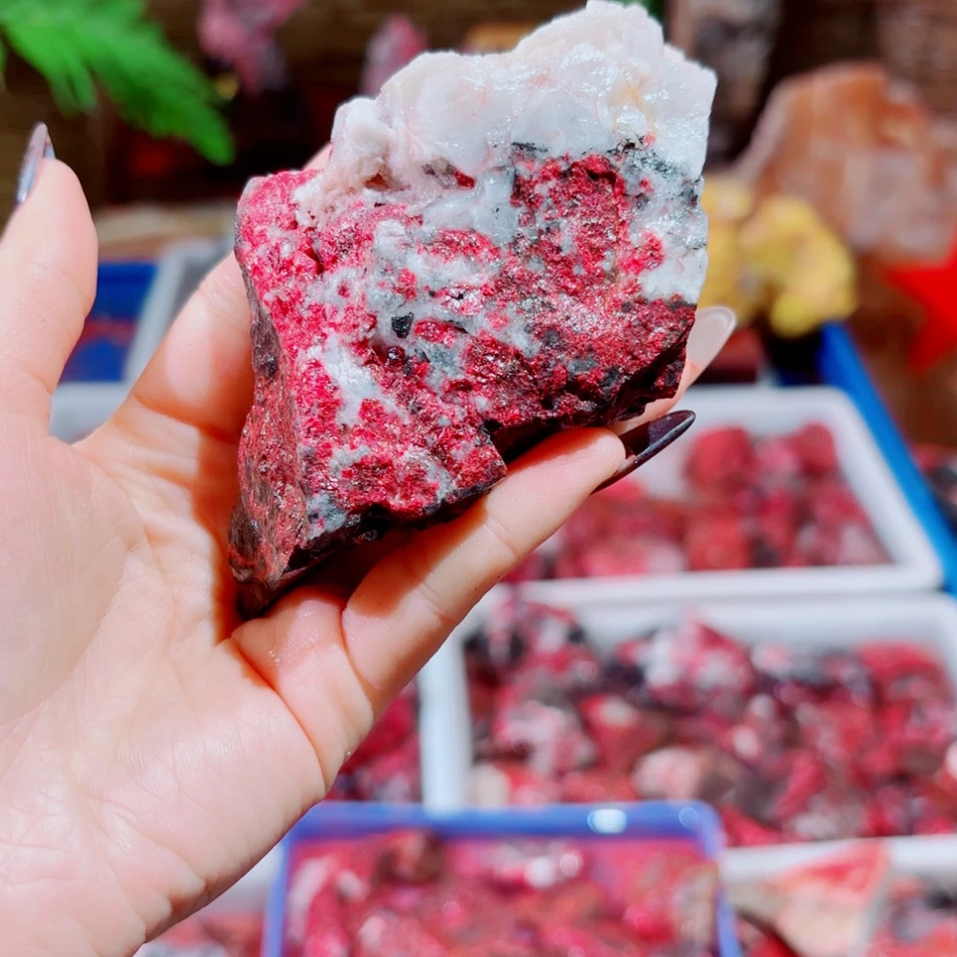 渔***夫天然辰砂天然朱砂