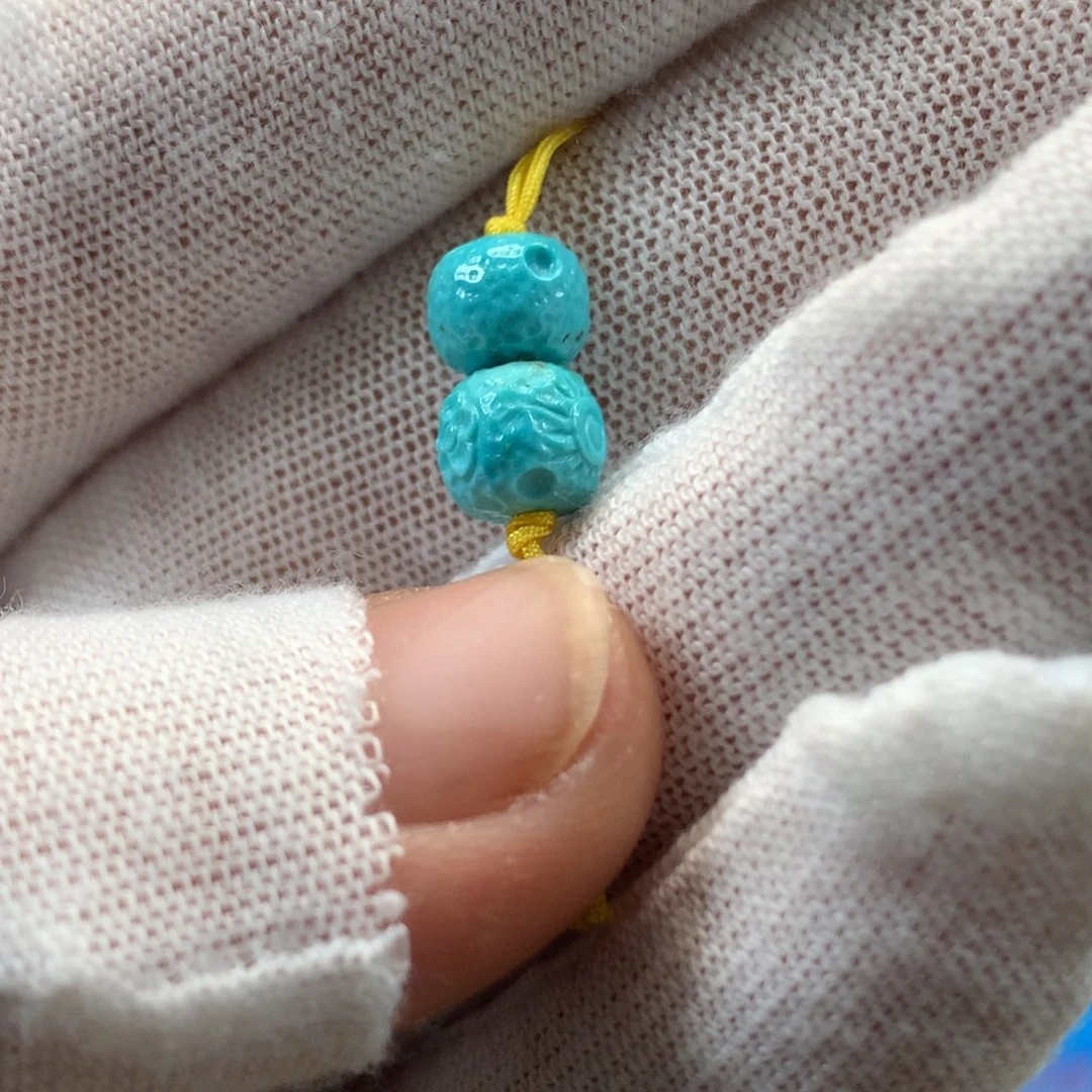 绿松石未镶嵌挂件