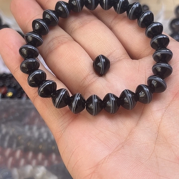 星***餐玛瑙/玉髓未镶嵌手串