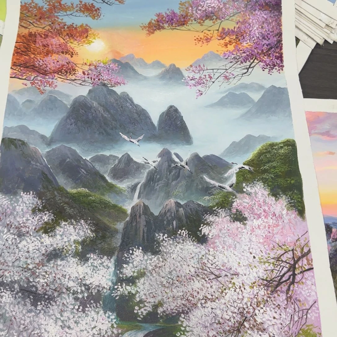 油画你在我心里是个