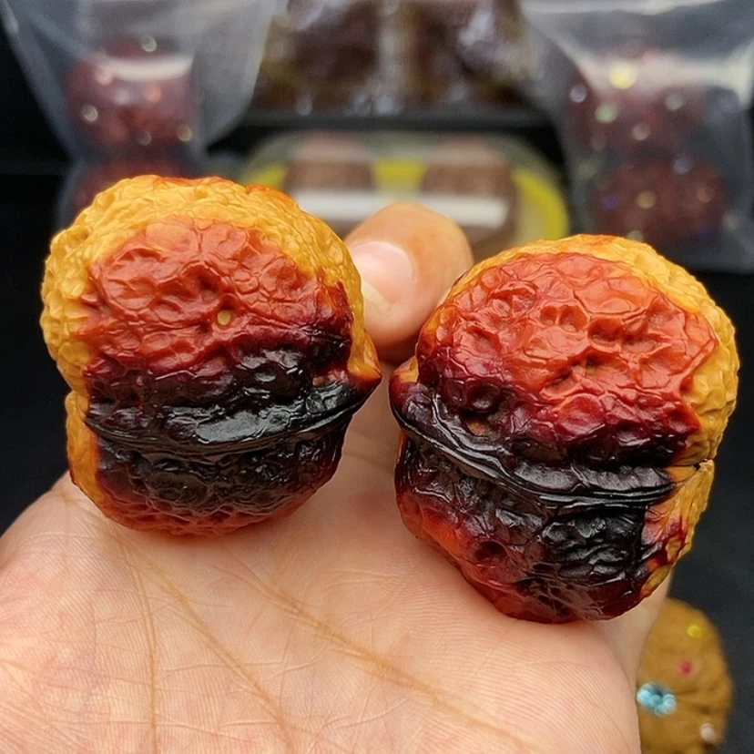 【闪购商品】把件文玩核桃41尺霸王蟾
