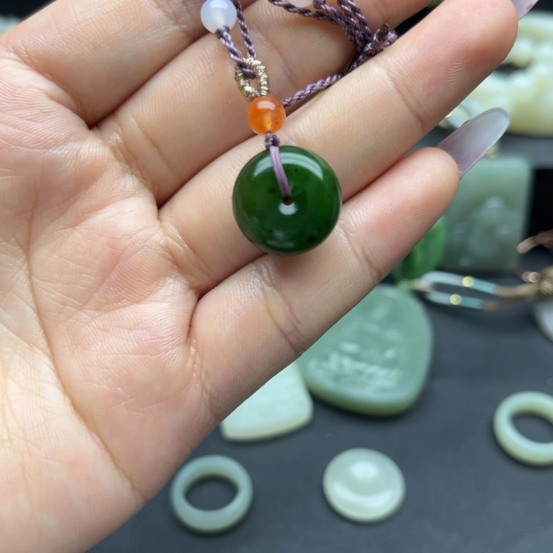 未镶嵌和田玉珠宝半成品