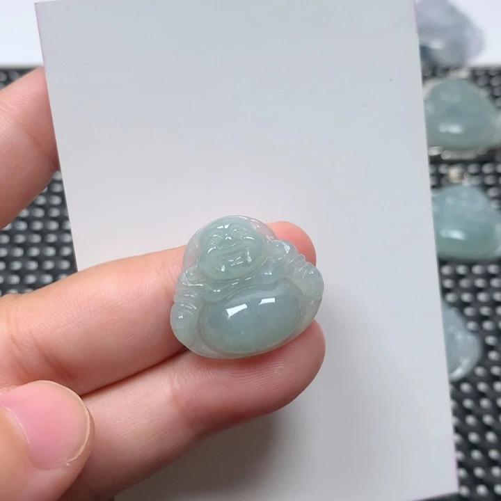颈饰未镶嵌翡翠佛公