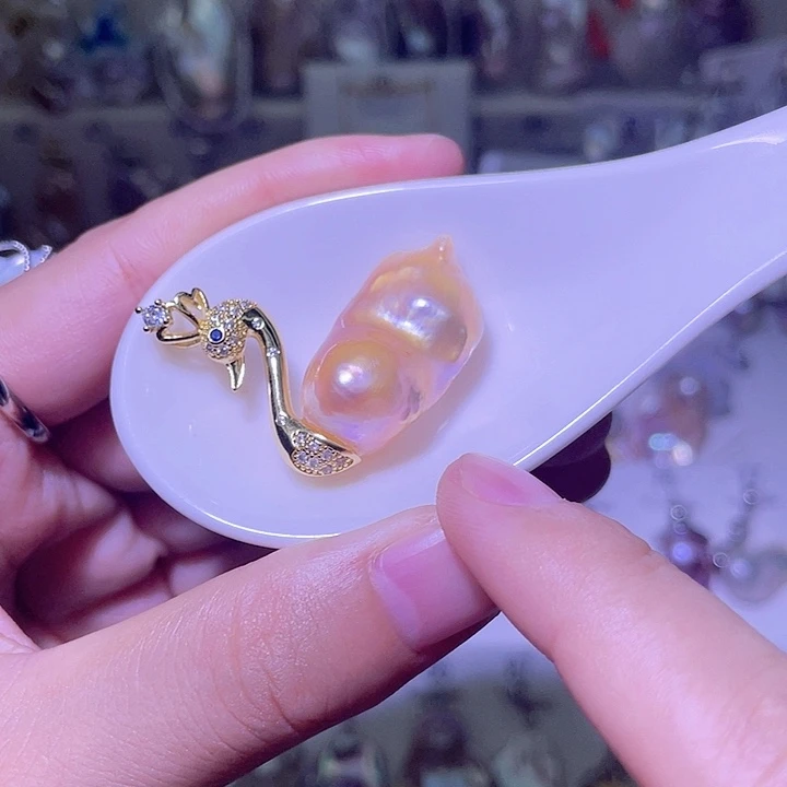 淡水珍珠合金颈饰59.9