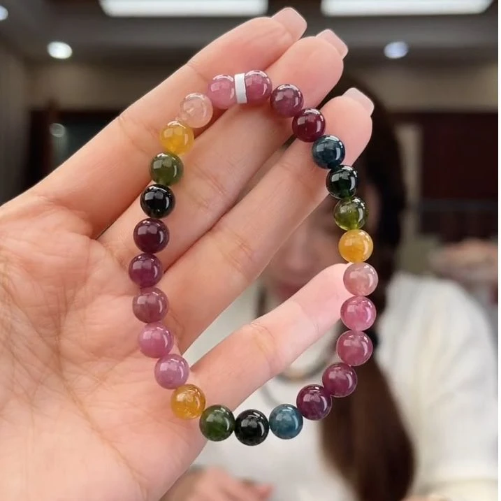 01420641碧玺/未镶嵌7mm+碧玺单圈多样性发货41