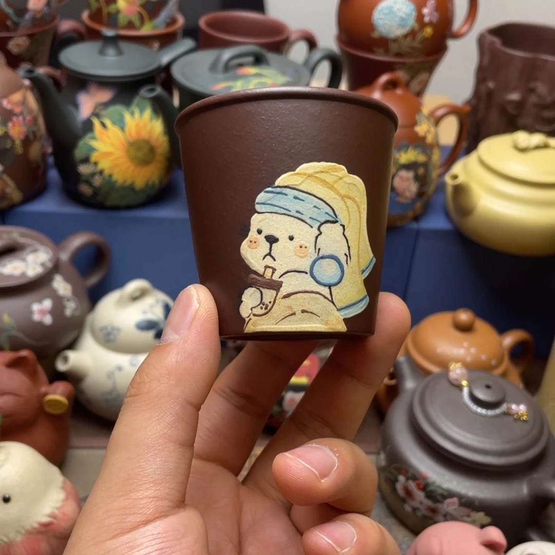 茶杯紫砂紫砂主人杯100cc