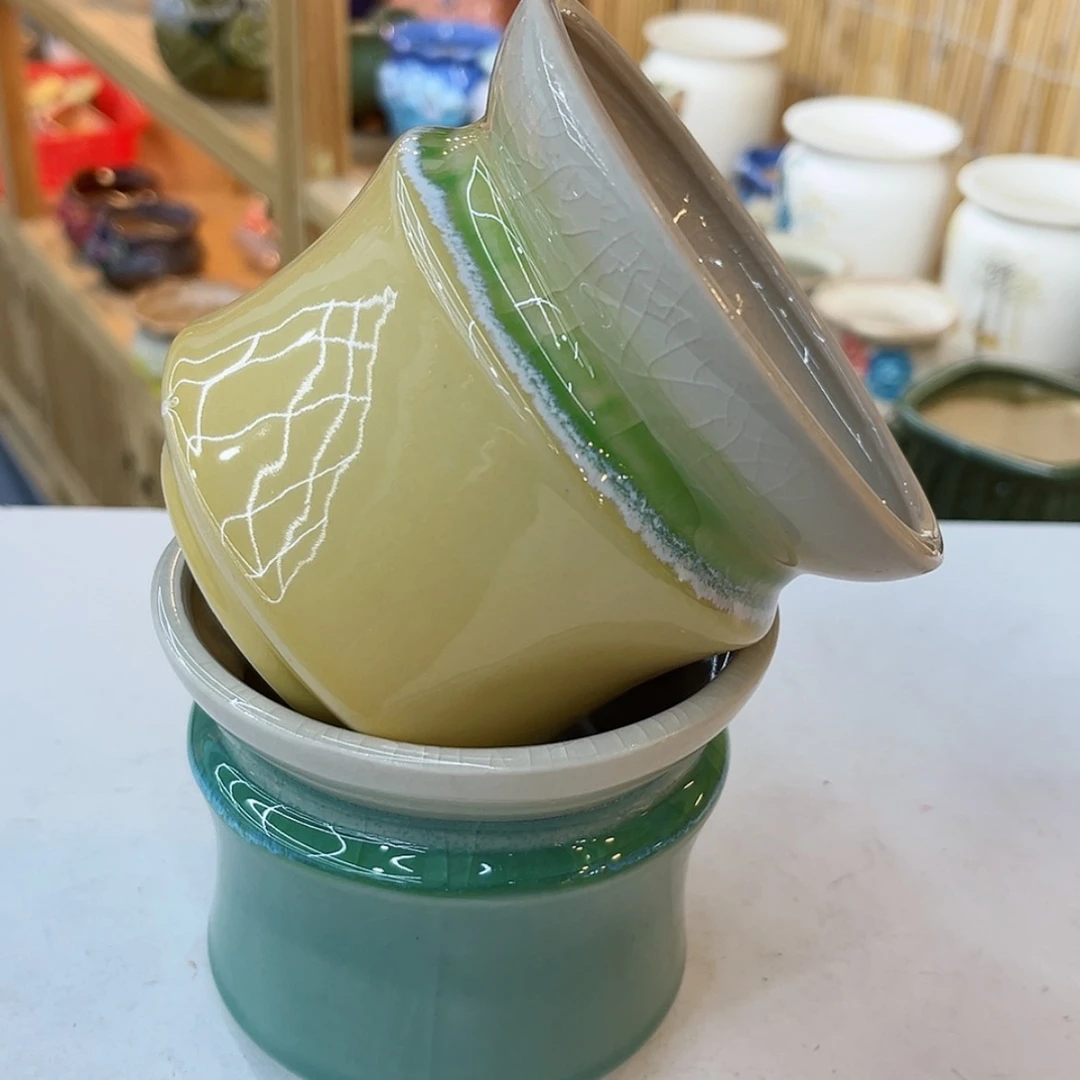 【闪购商品】陶瓷花盆