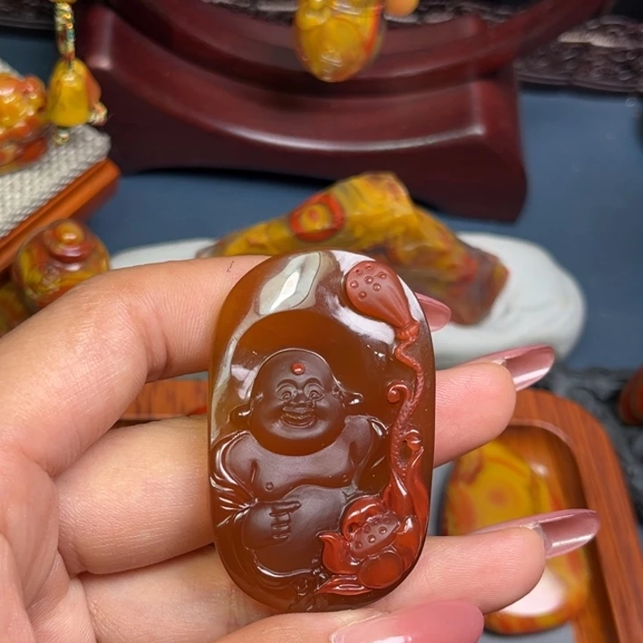 玛瑙/玉髓未镶嵌颈饰