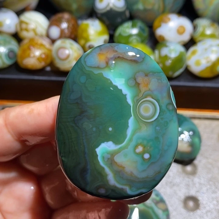 未镶嵌玛瑙/玉髓珠宝半成品58