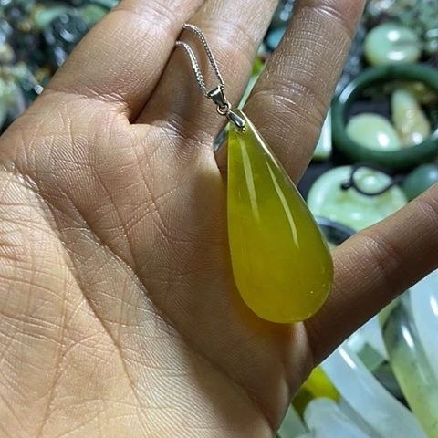 岫玉颈饰未镶嵌多样性发货