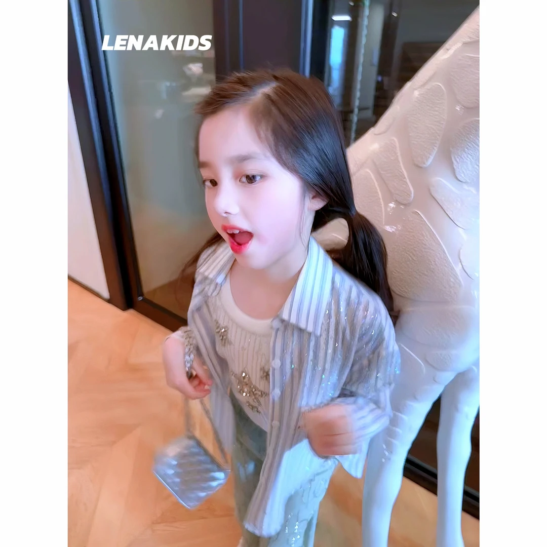 Lenakids【现货】【bingbing带钻·100%全棉超软糯套装】高定25030601