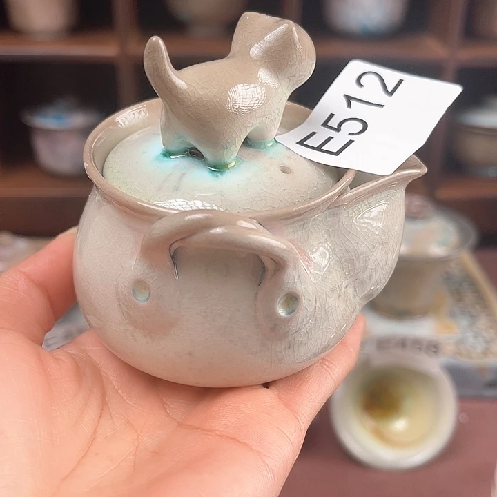 炫彩手作柴烧茶具微瑕