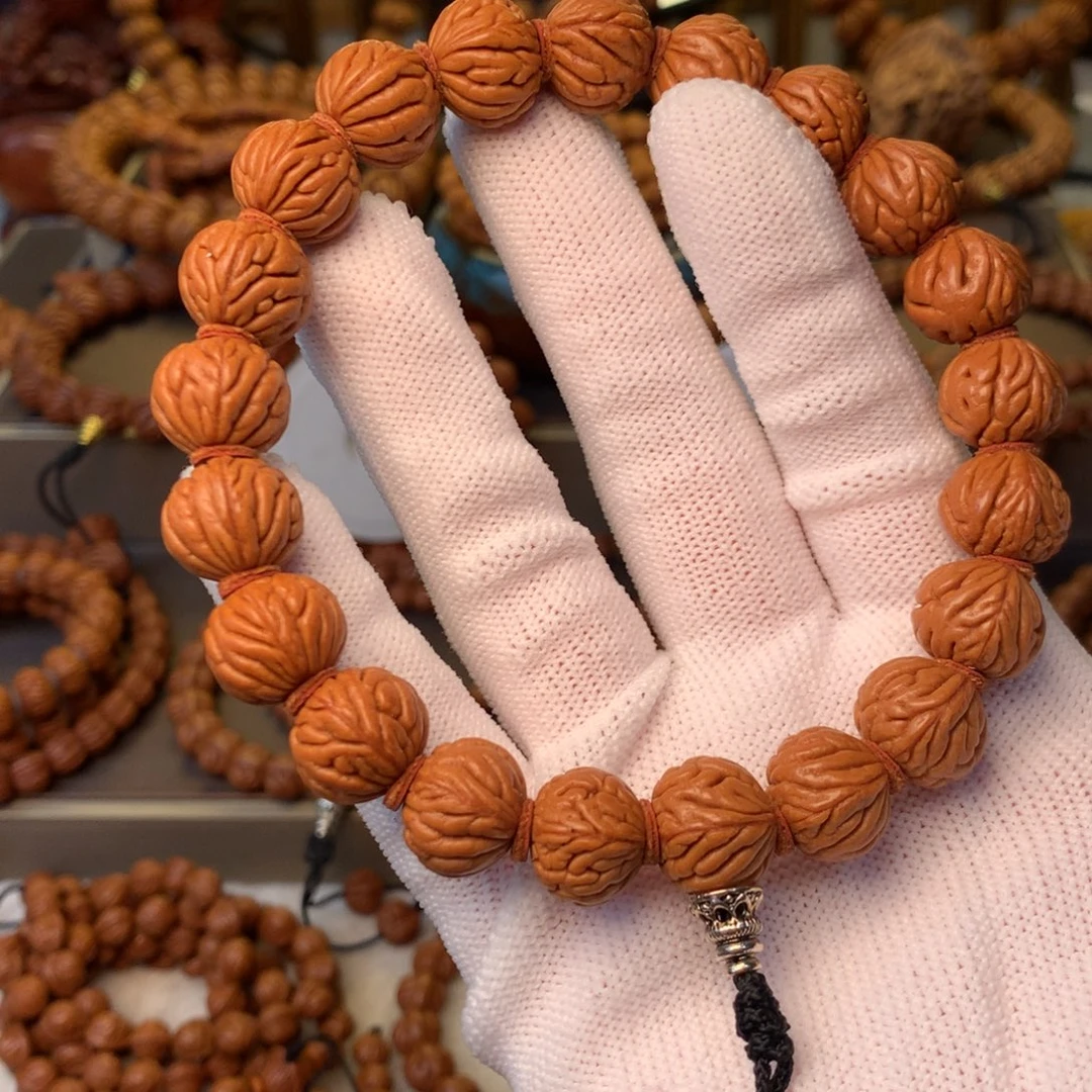 手串桃核秦岭龙纹