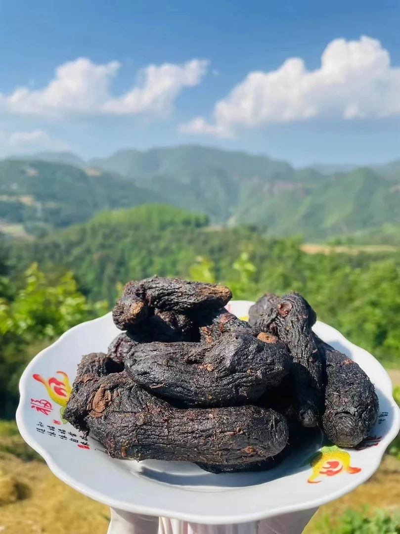 九蒸九炙九晒 仙人余粮精 不是地黄