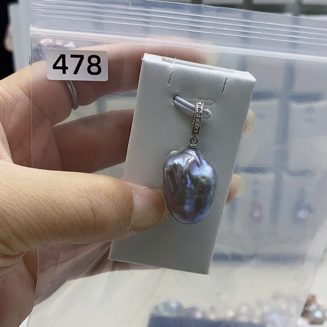 颈饰合金淡水珍珠