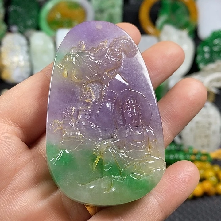 紫金钵盂菩提吊坠