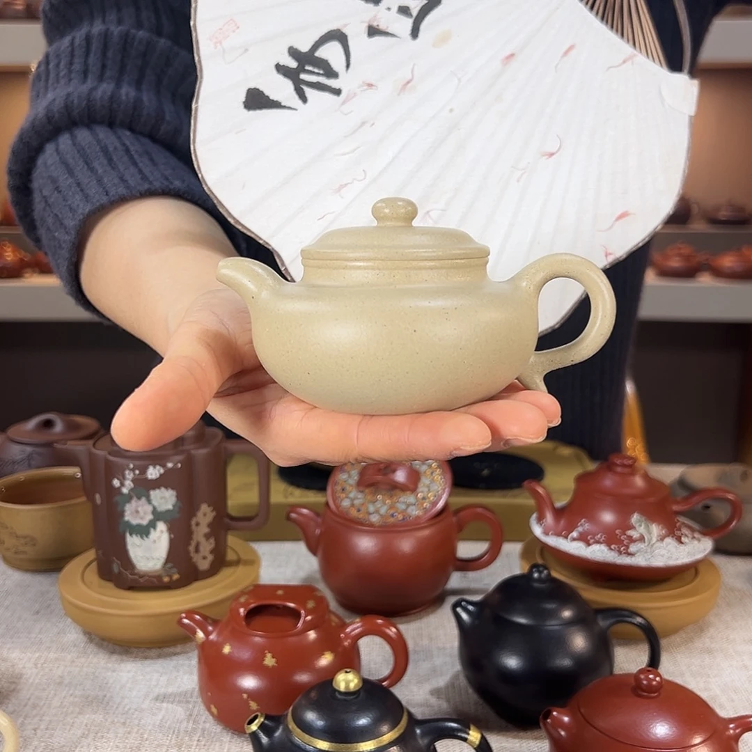 紫砂茶壶用****5仿古 本绿 200cc