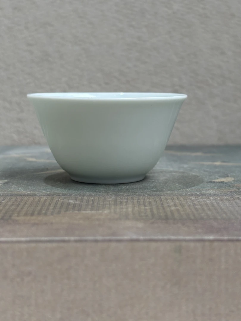 烧火做瓷  原矿釉小若深杯满水35毫升