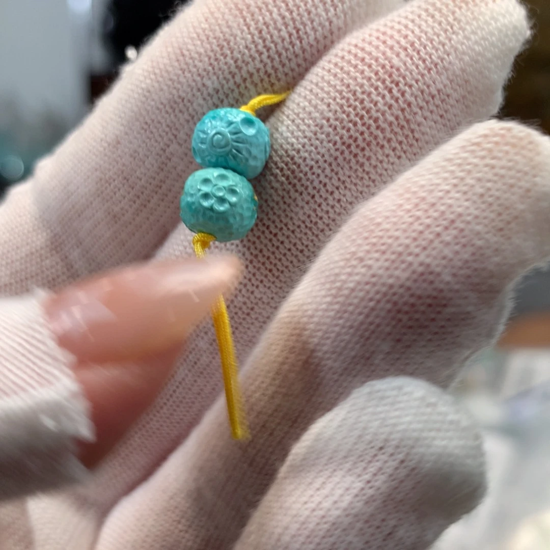 绿松石未镶嵌挂件