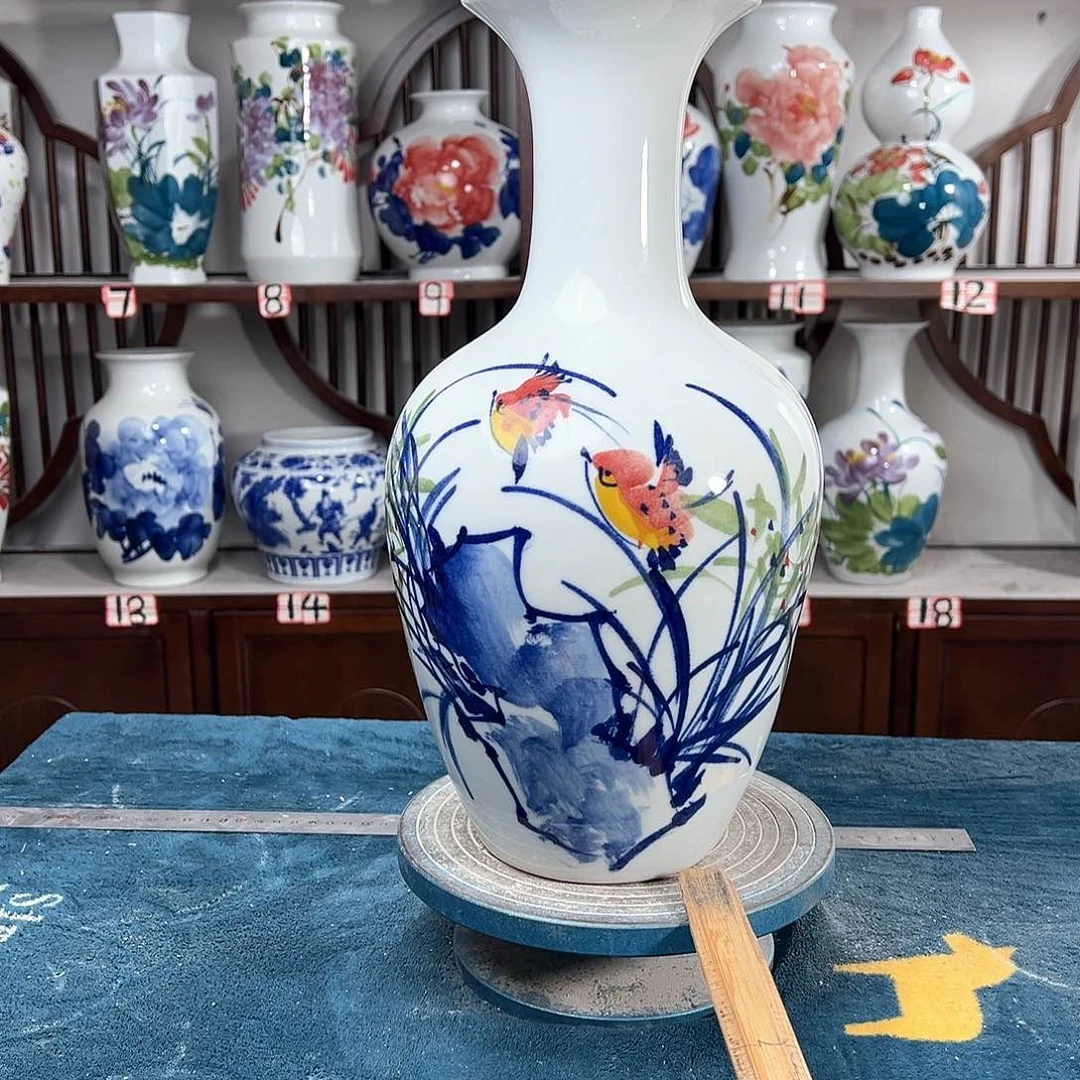 摆件景德镇陶瓷棒玉