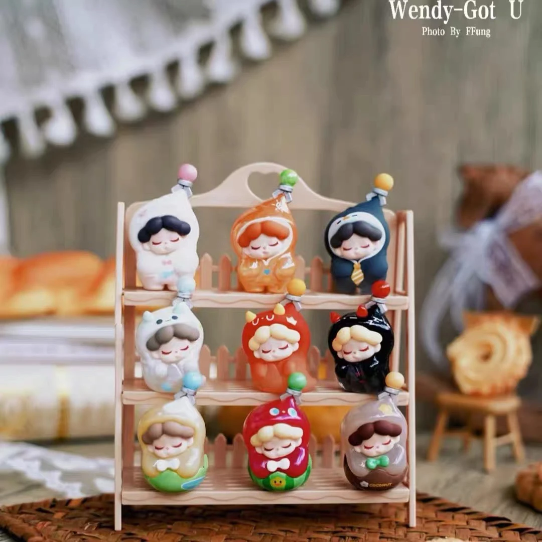 【直播代拆】品Wendy温蒂抓住你了第三代萌粒潮玩摆件少女心